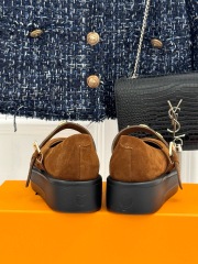 LV Thick soled Mary Jane shoes