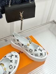 LV Thick soled Mary Jane shoes