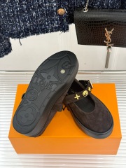 LV Thick soled Mary Jane shoes