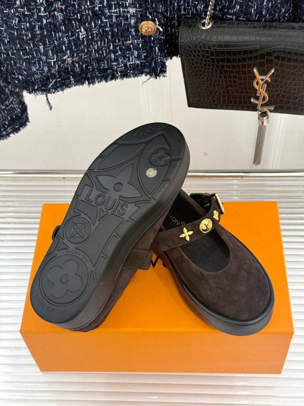 LV Thick soled Mary Jane shoes
