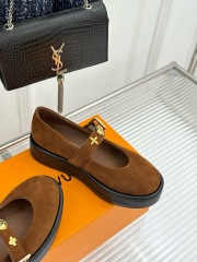 LV Thick soled Mary Jane shoes