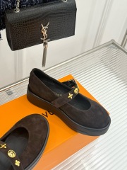 LV Thick soled Mary Jane shoes