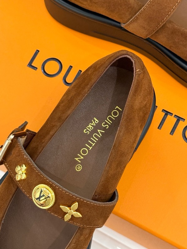 LV Thick soled Mary Jane shoes