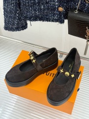 LV Thick soled Mary Jane shoes
