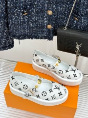 LV Thick soled Mary Jane shoes