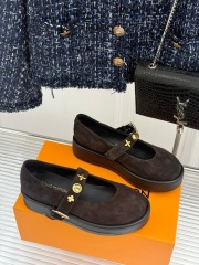 LV Thick soled Mary Jane shoes