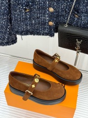 LV Thick soled Mary Jane shoes