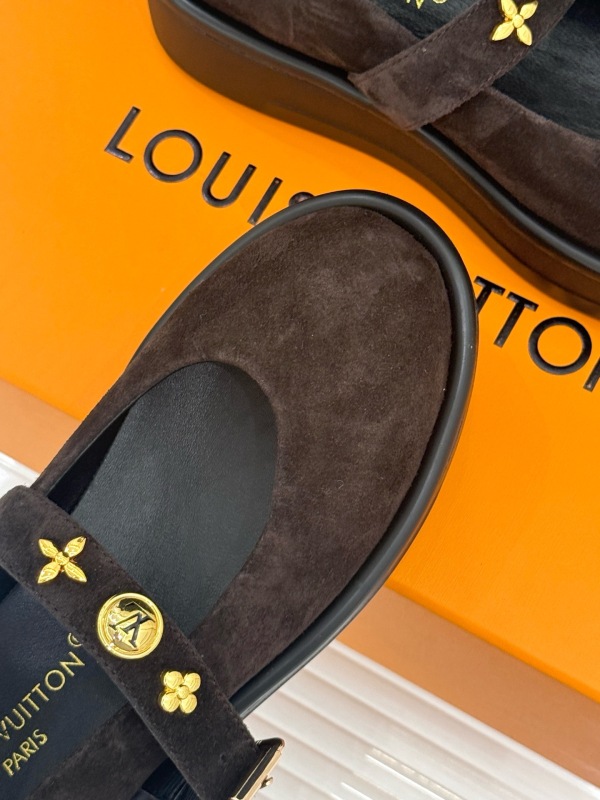 LV Thick soled Mary Jane shoes