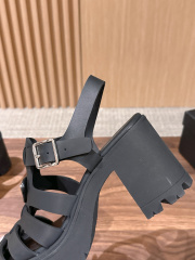 PRADA Weaving Roman Thick soled Sandals (9cm)