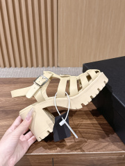 PRADA Weaving Roman Thick soled Sandals (9cm)