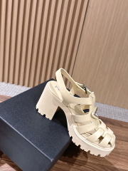 PRADA Weaving Roman Thick soled Sandals (9cm)