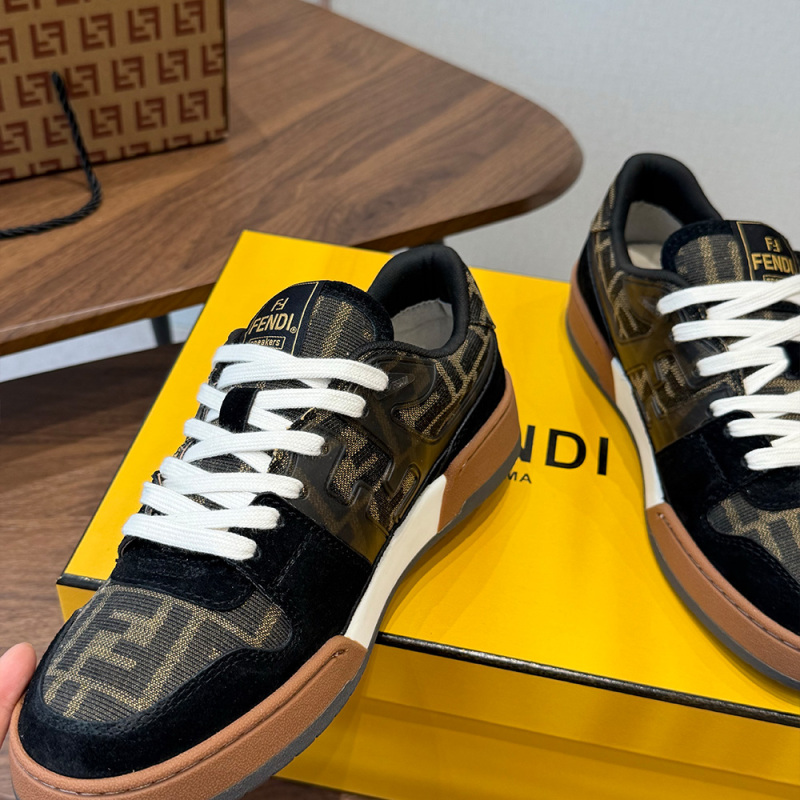 Fendi Men's and Women's Casual Sneakers