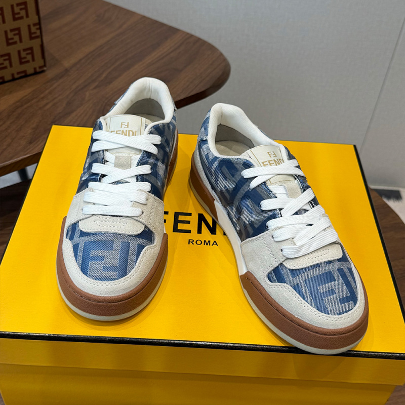 Fendi Men's and Women's Casual Sneakers