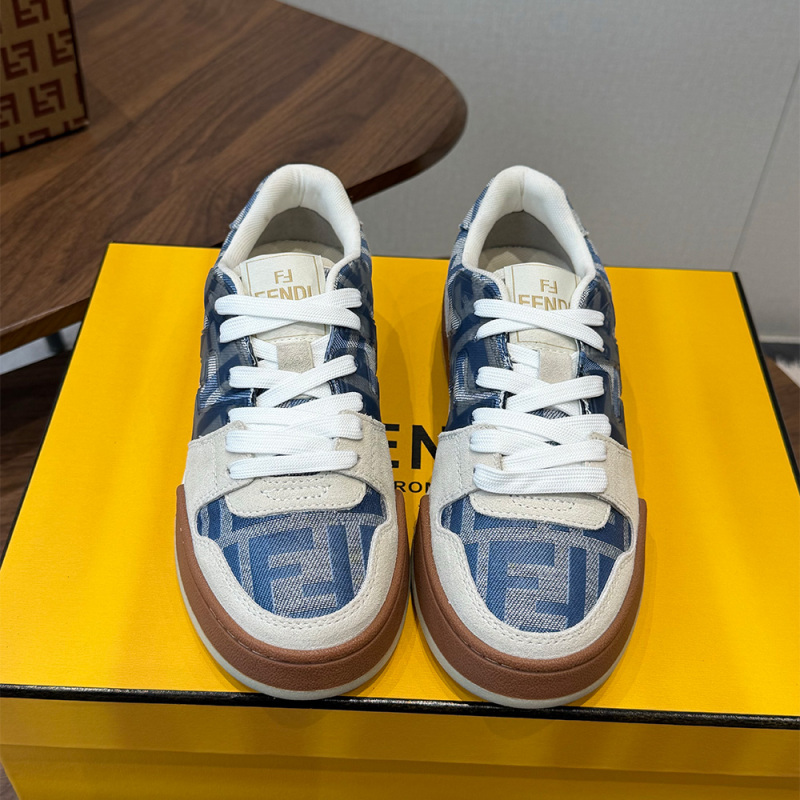 Fendi Men's and Women's Casual Sneakers