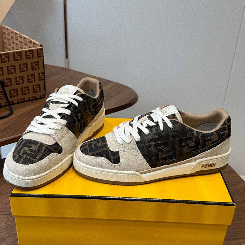 Fendi Men's and Women's Casual Sneakers