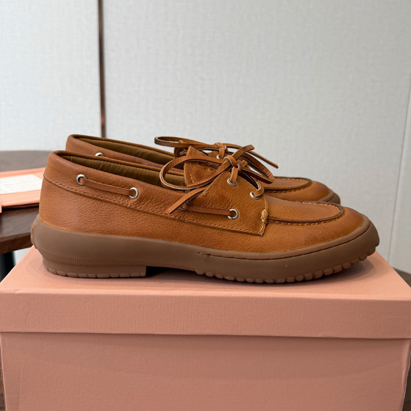 Miu Miu Leather loafers