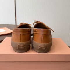 Miu Miu Leather loafers