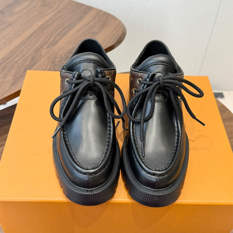 LV District Derby Flat Loafer