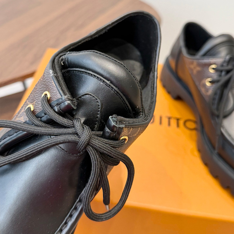 LV District Derby Flat Loafer