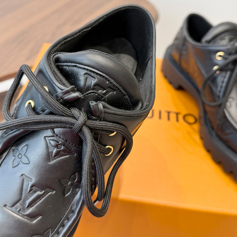 LV District Derby Flat Loafer