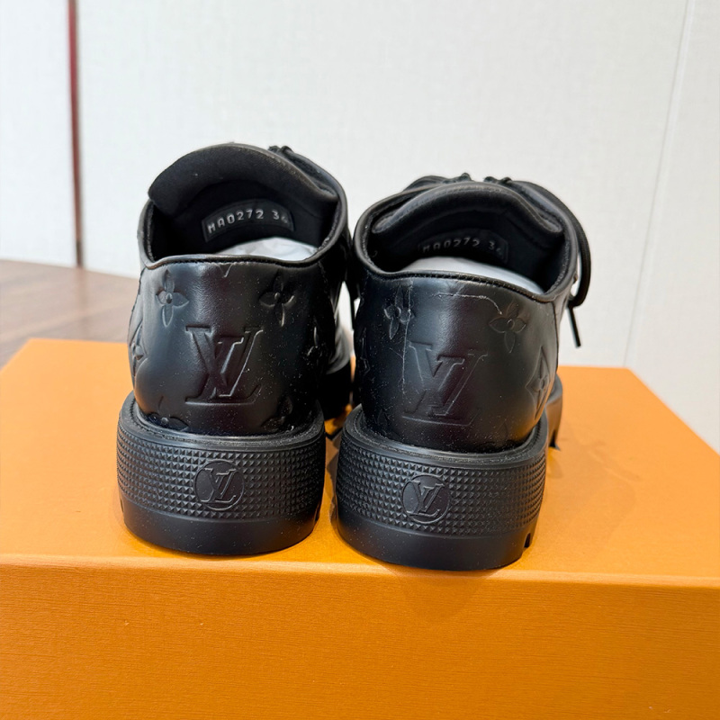 LV District Derby Flat Loafer