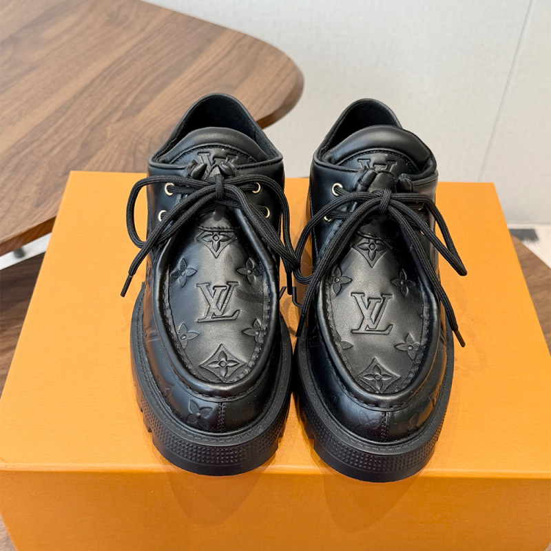 LV District Derby Flat Loafer