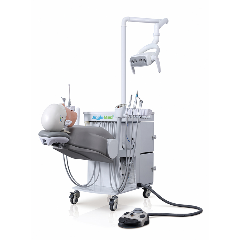 Electric Dental Teaching Simulator Adjustable, Dual Memory, LED Light, Foot Control