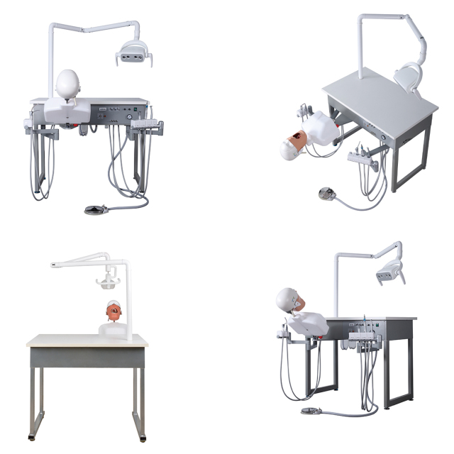 Dental Student Training Simulator JG-A5 – Single Phantom Head Manikin Unit