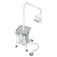 Advanced Pet Mobile Treatment Table with Built-in Ultrasonic Scaler and Dental Handpiece