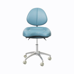 Ergonomic Light Blue Dental Chair – Ultra-Comfortable & Silent for Jingle Med Simulators