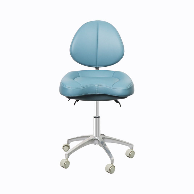 Ergonomic Light Blue Dental Chair – Ultra-Comfortable & Silent for Jingle Med Simulators