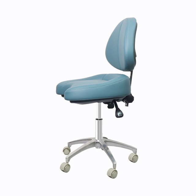 Ergonomic Light Blue Dental Chair – Ultra-Comfortable & Silent for Jingle Med Simulators