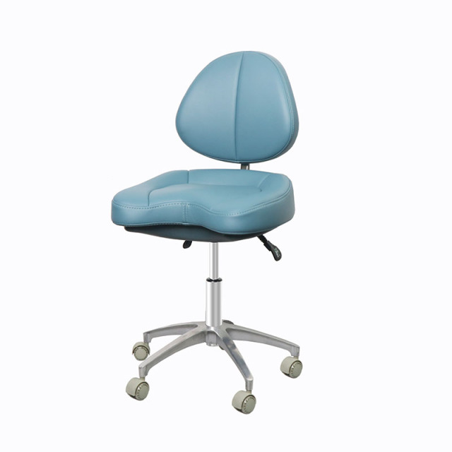 Ergonomic Light Blue Dental Chair – Ultra-Comfortable & Silent for Jingle Med Simulators
