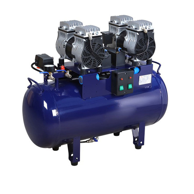 High-Performance Dental Air Compressor for Simulation Training – Quiet, Oil-Free, Multi-Unit Support