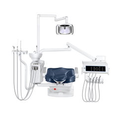 Jingle Med Electric Dental Chair Unit with Adjustable Headrest and Shadowless Light