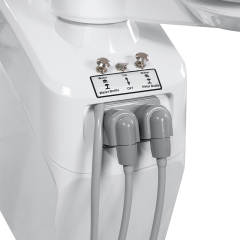 Jingle Med Dental Chair Unit with Multifunctional Instrument Tray and Electric Lift System