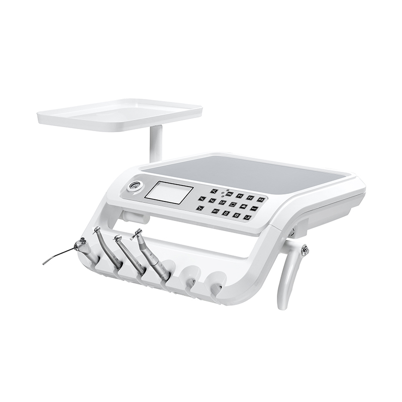 Jingle Med Dental Chair Unit with Multifunctional Instrument Tray and Electric Lift System