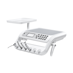 Jingle Med Dental Chair Unit with Multifunctional Instrument Tray and Electric Lift System