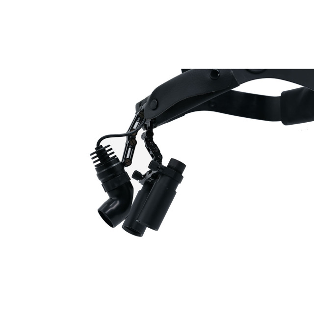 Prismatic 5.0x Headband Flip-Up Loupes – Adjustable Light Spot & Vertical Angle Illumination