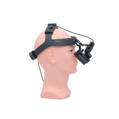 Prismatic 5.0x Headband Flip-Up Loupes – Adjustable Light Spot & Vertical Angle Illumination