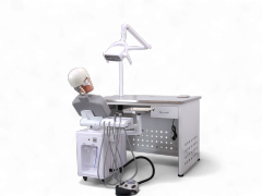 Electric Dental Simulator with Desk for Dental Training | Mobile Phantom Head Simulation Unit