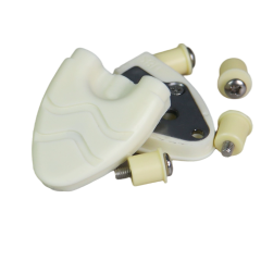 Soft Silicone Dental Mold – 28 Teeth Full Dentition with Metal Plate for Head Model