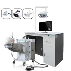 JG-A15+ Phantom Head Dental Simulator with Electric Mobile Workbench