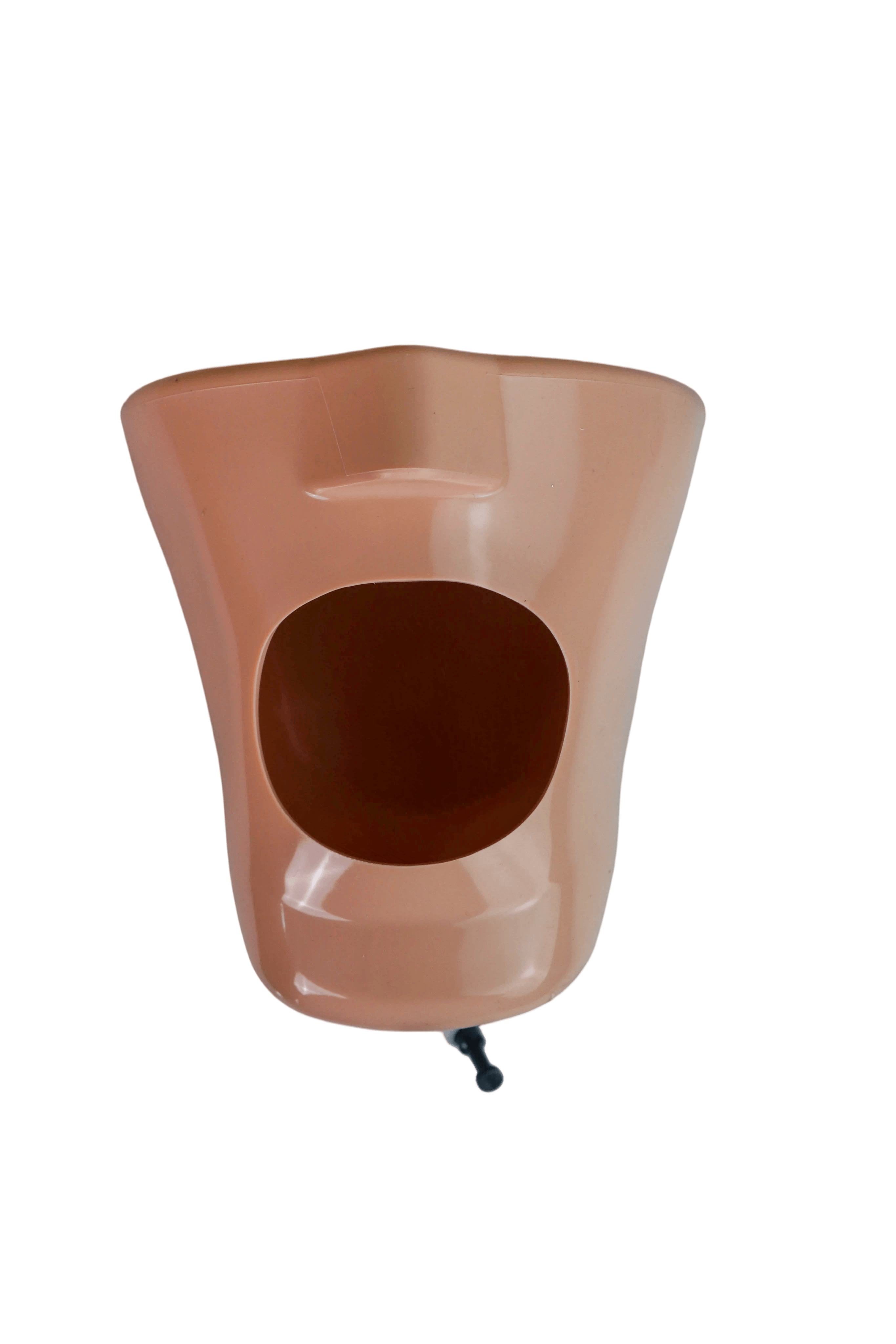 silicone face mask on dental phantom head — realistic soft tissue for training