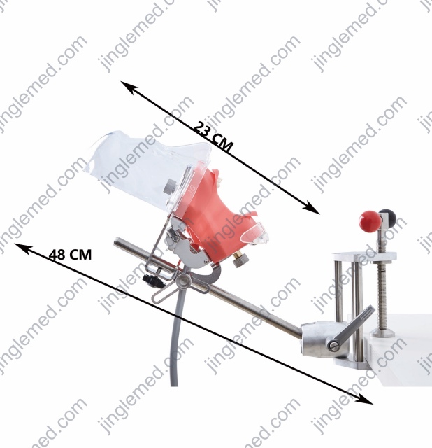 Transparent-Cover Table-Clamp Phantom Head - JG-C6-1