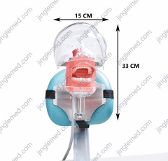 Bench or Dental-Chair Mount Phantom Head - JG-C6-3