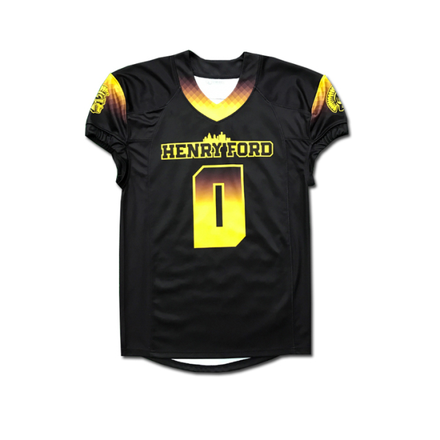 Sublimation & Embroidery American Football Jersey Design