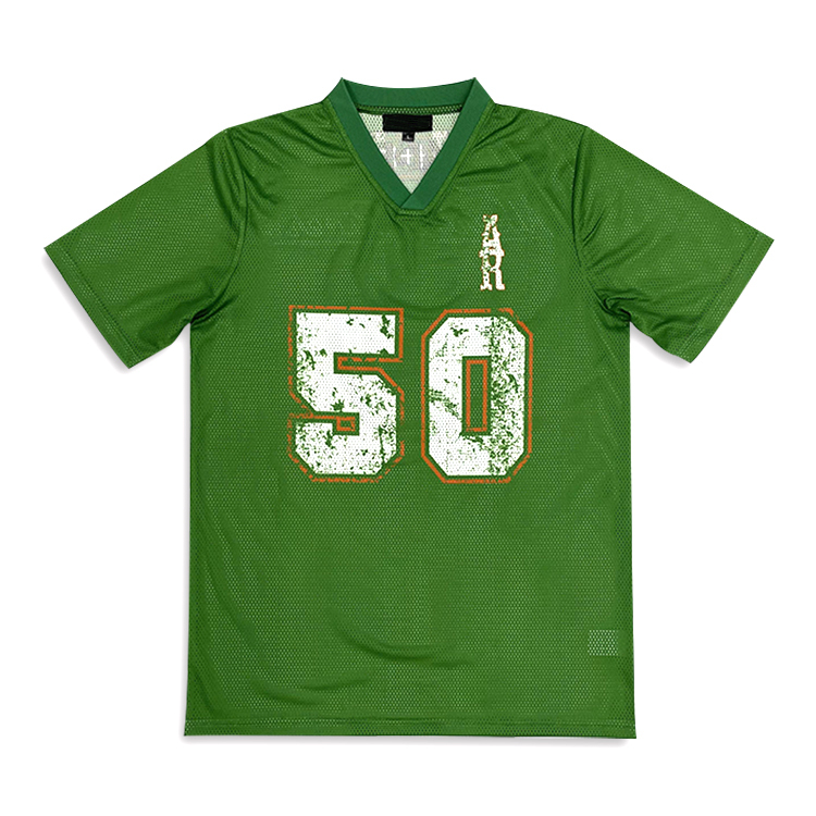 Sublimated Mesh Mens Vintage Football Jersey