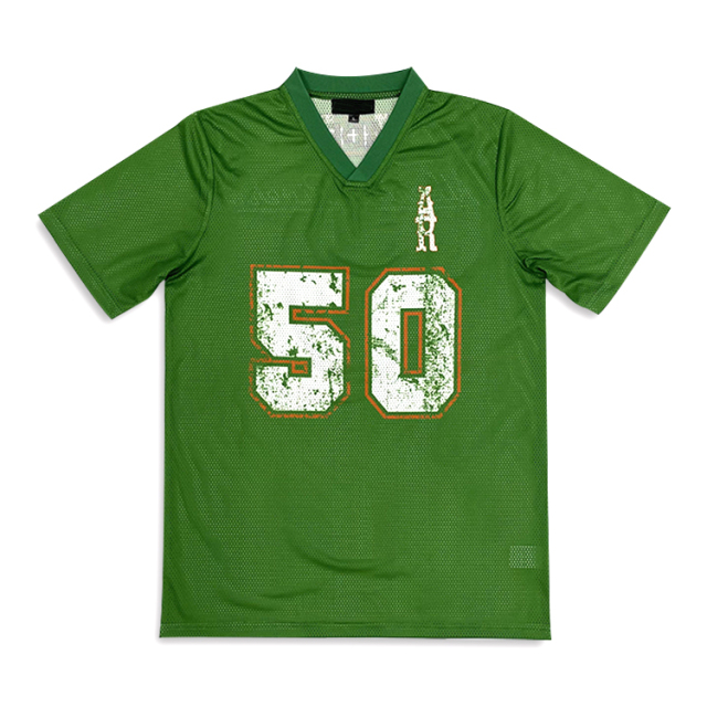 Sublimated Mesh Mens Vintage Football Jersey