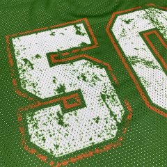 Sublimated Mesh Mens Vintage Football Jersey